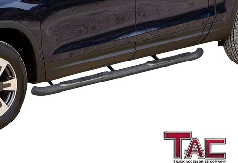 TAC Side Steps Running Boards Compatible with 2017-2025 Honda Ridgeline Truck Pickup 3" Texture Black Side Bars Nerf Bars Off Road Accessories in Saudi Arabia
