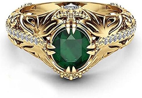 Vintage emerald ring in Saudi Arabia