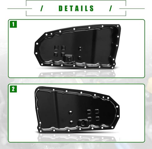 265-846 Transmission Oil Pan with Drain Plug Compatible with Nissan Juke 2011-2014 1.6L Rogue 2008-2013 Rogue Select 2014-2015 X-Trail 2008-2014 2.5L Replaces 313901XF01 in Saudi Arabia