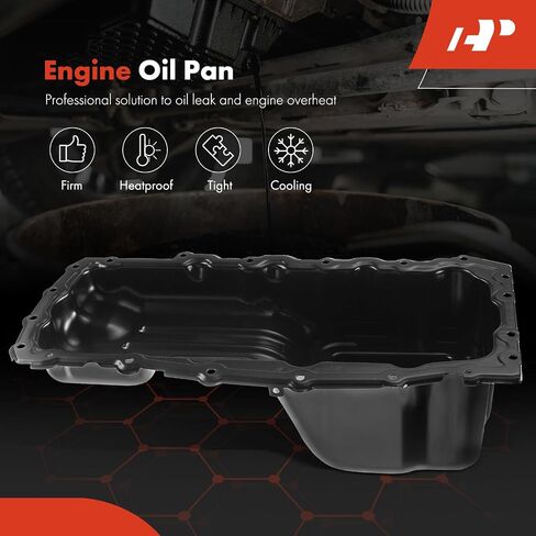 حوض زيت المحرك الممتاز مع قابس تصريف متوافق مع Ford F-150 2010-2014، F-250 Super Duty 2011-2019، F-350 Super Duty 2011-2019، V8 6.2L in Saudi Arabia
