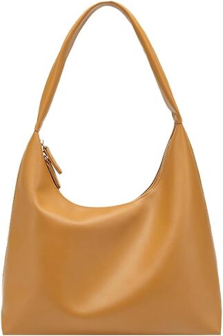 العصرية بولي Leather الجلود الهلال حقيبة كتف مترهل المتشرد حقائب للنساء حقائب اليد الرجعية لينة تحت الإبط Crossbody المحافظ in Kuwait