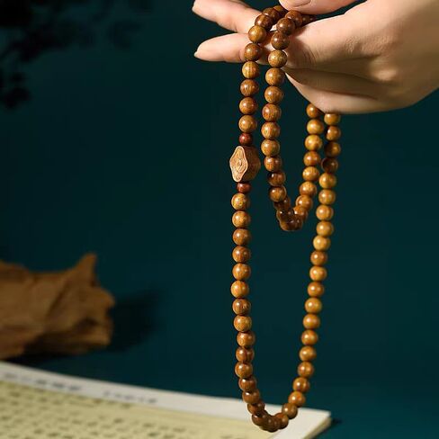 سوار من خرزات خشب الصندل من تان موجيانق، مصنوع يدويًا للنساء in Kuwait