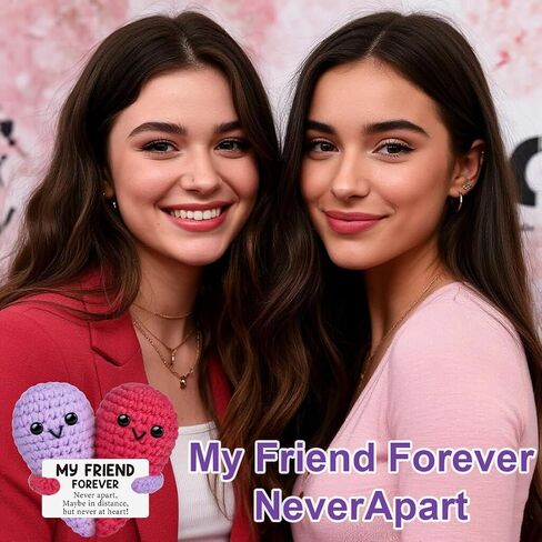 Funny crocheted birthday gifts for women, friendship gifts, teen girls, handmade knitwear, emotional support in Saudi Arabia