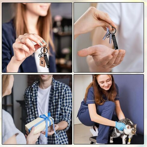Veterinarian Gifts Keychain Men Women, Appreciation Keyring for Veterinary Assistant, Thank You Key Chain for Vet Tech in Saudi Arabia