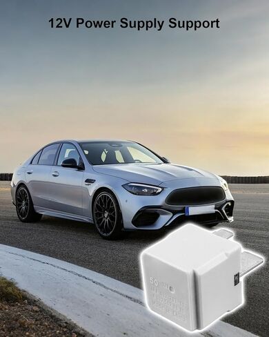 4 دبوس 12 فولت مرحل متعدد الأغراض مناسب لمرسيدس بنز CLA 250 35 AMG 45 AMG 2020-2023، C300 C350 C400 C63 AMG C43 AMG 2017 2018 استبدال 0025428819 A0025428819 in Saudi Arabia