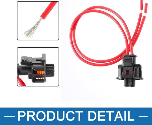 Fuel Pump Connector PT2183 88988963 Multipurpose Pigtail Connector Harness for GMC Yukon XL 2500 2001-2005 (Set of 2) in Saudi Arabia