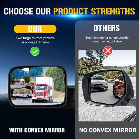 Towing Mirrors Compatible with Dodge for Ram 1500 1994-2001 for Ram 2500 3500 1994-2002 Pickup Truck with Manual Folding Flip Up Set of 2 in Saudi Arabia