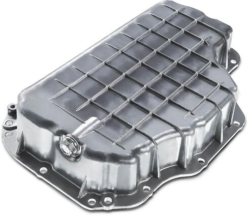 A-Premium Lower Engine Oil Pan Sump with Drain Plug, Compatible with Mercedes-Benz S550 2007-2013, CL550 2007-2008, 4.7L 5.5L, Replaces 2730100728, A2730140703 in Saudi Arabia