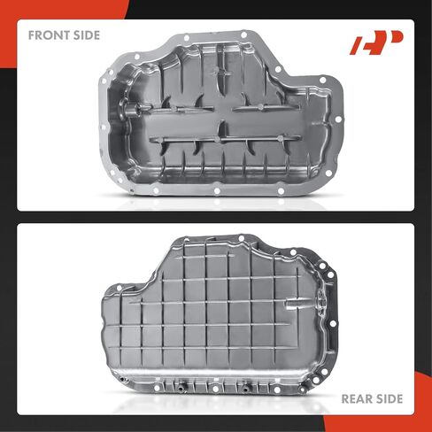 A-Premium Lower Engine Oil Pan Sump with Drain Plug, Compatible with Mercedes-Benz S550 2007-2013, CL550 2007-2008, 4.7L 5.5L, Replaces 2730100728, A2730140703 in Saudi Arabia