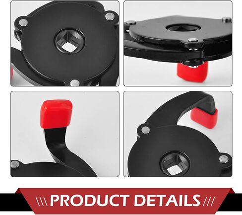 Oil Filter Wrench, 3/8" Drive 3 Jaw Oil Filter Wrench, Universal Oil Filter Removal Tool (Black) in Saudi Arabia
