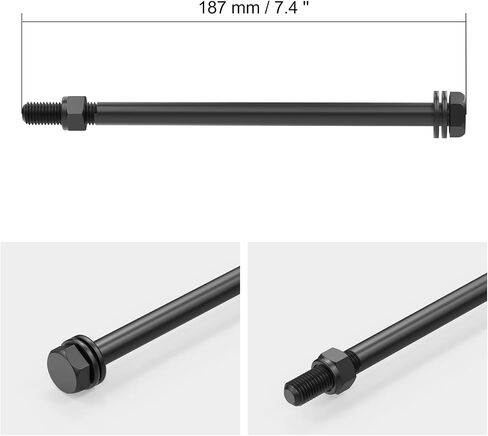 NICECNC Rear Bearing Housing Fixing Screws Compatible with Yamaha Blaster 200 YFS200 1988-2006，Replacement for 90101-10678-00 in Saudi Arabia