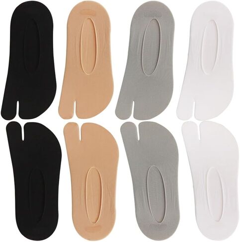 VALICLUD Split Toe Socks Flip Comfortable Summer Socks Flop Socks Tabi Split Toe Socks Elastic Anti Slip Socks No Show Sandal Sock Breathable for Women Men 4 Pairs in Saudi Arabia