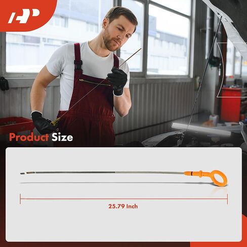 A-Premium 3.2L 6 Cyl Engine Oil Dipstick Compatible with Volkswagen Touareg 2004 2005 2006 2007, Engine Oil Measuring Rod Dip Stick in Saudi Arabia