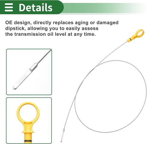 Oil Dipstick Oil Level Dip Stick No.BC3Z6750C/BC3Z6750A/BC3Z6750B for Ford F-250 F-350 F-450 – Precisely Engineered Fluid Level Gauge in Saudi Arabia
