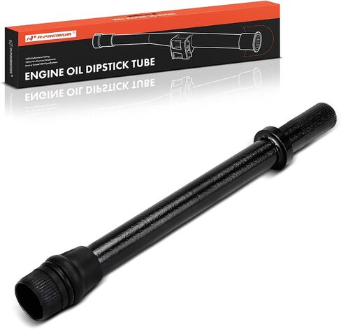 A-Premium Engine Oil Dipstick Tube Compatible with Volkswagen Jetta 1999-2015, Passat 1998-2008, Golf City, Golf R, Beetle, Eos, GTI & Audi A4 Quattro, A3 Quattro, TT Quattro, Lower in Saudi Arabia