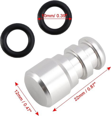 Areyourshop Oil Dipstick Tube LS Engine Oil Pan Plug 551113 for LS1/LS3/LT1/LQ4 LQ9 LS6 L92 L99 L33 LR4 L82 L83 L84 L86 L87 LT1 L8B & All LS/LT Engines (5.7L 6.0L 6.2L),Silver in Saudi Arabia