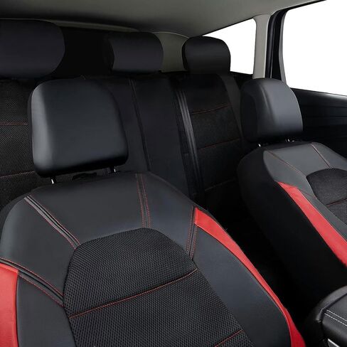 Car Seat Covers for Hyundai Santa Fe 2018 2019 2020 2021 2022 2023 2024, Seat Covers Protectors Cushion Set Waterproof Breathable Washable Easy Fit,B in Saudi Arabia