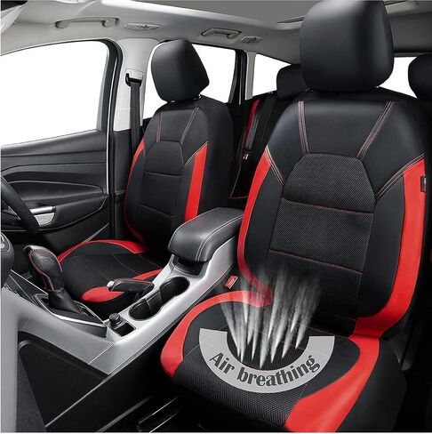 Car Seat Covers for Hyundai Santa Fe 2018 2019 2020 2021 2022 2023 2024, Seat Covers Protectors Cushion Set Waterproof Breathable Washable Easy Fit,B in Saudi Arabia