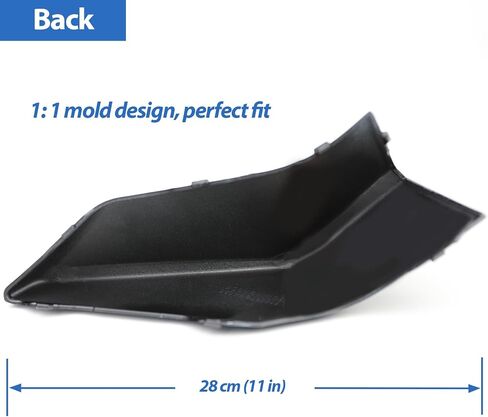 Rear Bumper Tow Hook Cover Cap, Fit for Honda Civic Hatchback 2017 2018 2019 2020 2021, Replace# 71506-TGG-A00 (Crystal Black Pearl) in Saudi Arabia