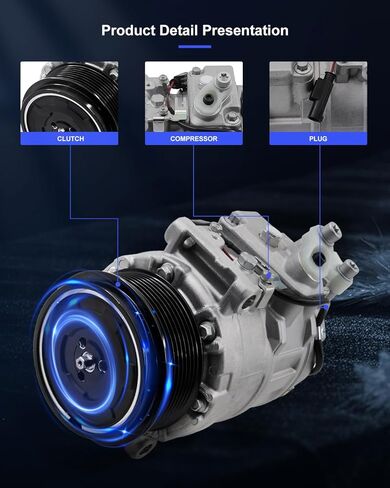 ECCPP AC Compressor 2007-2011 for Mercedes-Benz GL320 ML320 ML350 R320 3.0L Air Conditioning Compressor in Saudi Arabia