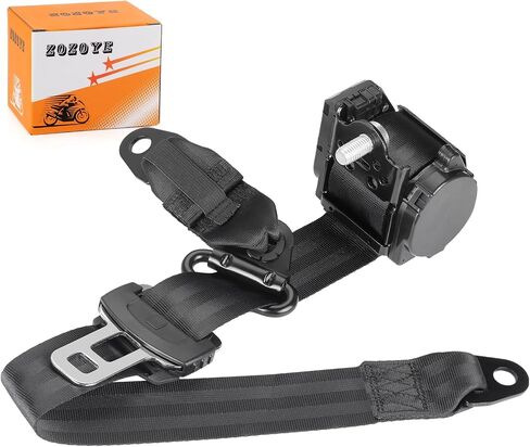 3 Point Adjustable Retractable Belts Assembly For Polaris Ranger 500 570 2015-2021 Ranger 900 2014-2019 Ranger 1000 2017-2025 Ranger Diesel 1000 2015-2018 Ranger ETX EV HDPTO 2015-2024 2635118 2638785 in Saudi Arabia