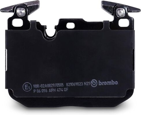 مجموعة وسادات الفرامل القرصية الأمامية Brembo P06096 منخفضة التساقط BMW OE # 34116878882 in Saudi Arabia