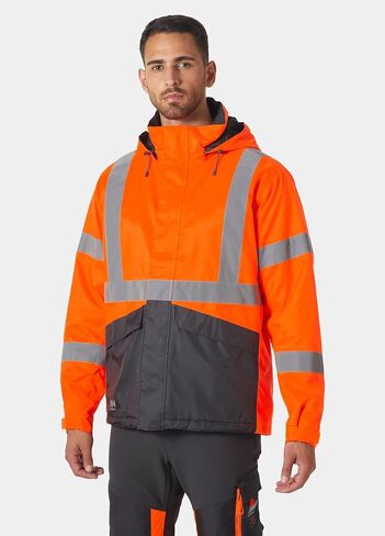 سترات شتوية معزولة من Helly-Hansen Alta Hi-Vis للرجال مع شريط عاكس ANSI/ISEA 107-2015 Type R Class 3 in Saudi Arabia
