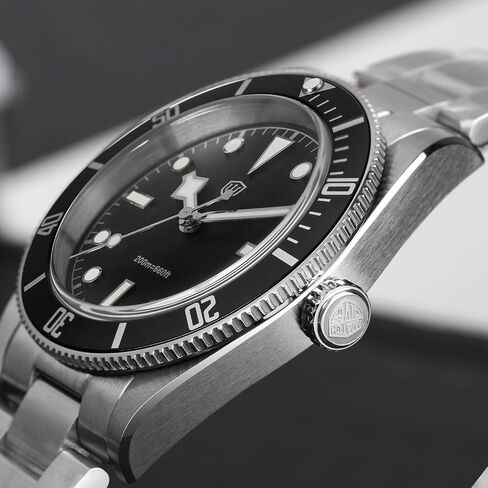 watchdives WD7922 BB54 Mens Watch, VH31 Sweep Second Quartz Watches 37mm Sapphire Crystal Luxury Wrist Watch 20Bar Diver Watches for Men in Saudi Arabia