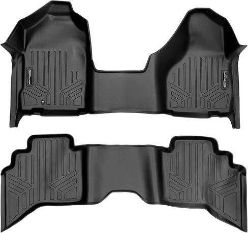 MAXLINER Floor Mats 1st Row 1 Piece and 2nd Row Liner Set Compatible with 2002-2008 Dodge Ram 1500 in Saudi Arabia