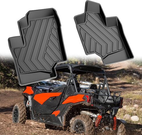 Bed Mat for Pioneer 1000-5 2016-2025 Only: DISUTOGO All Weather Rear Bed Liner Compatible with Honda Pioneer 1000-5 5 Seater TPE Rubber Trunk Cargo Mat Accessories (Not for Pioneer 1000/1000-6) in Saudi Arabia