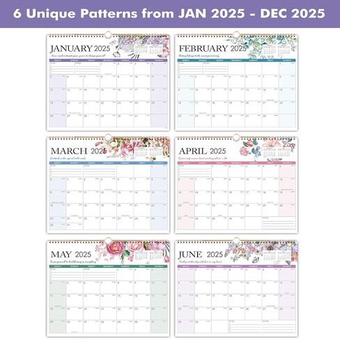 2025 Wall Calendar - Funny Calendar 2025 with Animal Memes, Jan. 2025 - Dec. 2025, 12" x 24" (Open), Calendar for Kids/Teen, Unruled Blocks, Thick Paper in Saudi Arabia