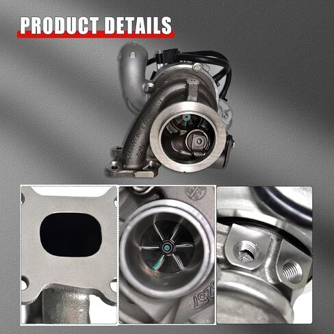 6A0-F4-T/C Turbocharger Assembly without Solenoid Valve Compatible with Hond-a Accord 2018-2022 1.5L Engine Replace# 181201132E 18900-6A0-003 in Kuwait