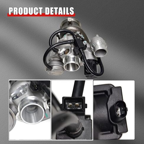 6A0-F4-T/C Turbocharger Assembly without Solenoid Valve Compatible with Hond-a Accord 2018-2022 1.5L Engine Replace# 181201132E 18900-6A0-003 in Kuwait