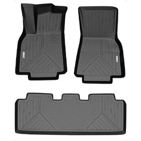 Custom Fit Floor Mats for 2020-2023 Tesla Model 3,6 Pack TPE Floor Liners Compatible with 2020 2021 2022 2023 Tesla Model 3 in Kuwait