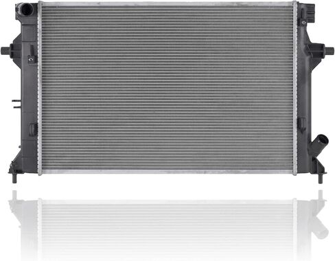 Radiator - Pacific Best Inc. Fit/For 13609 17-20 Hyundai Elantra 2.0L 18-20 Elantra GT Hatchback 19-23 Kia Forte Sedan - Plastic Tank Aluminum Core in Saudi Arabia