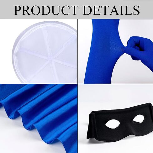 5 PCS Sailor Costume for Adult Sailor Hat Blue Socks Gloves Scarf Eye Mask Halloween Dress Up Cartoon Party Accessories in Saudi Arabia