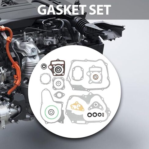 54MM Bore Gasket Kit, Replacement for Coleman Tao Tao Chinese 120cc 125cc Engine ATV Dirt Bike Go Kart Quad 4 Wheeler in Saudi Arabia