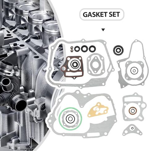 54MM Bore Gasket Kit, Replacement for Coleman Tao Tao Chinese 120cc 125cc Engine ATV Dirt Bike Go Kart Quad 4 Wheeler in Saudi Arabia