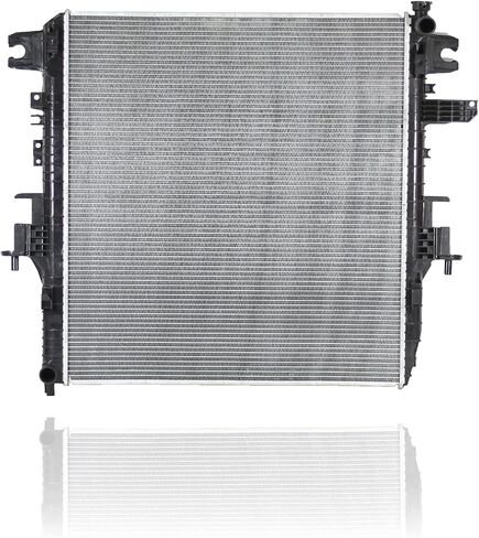 Radiator - Pacific Best Inc. Fit/For 13595 11-13 Infiniti QX56, 14-22 QX80, 17-22 Nissan Armada - Plastic Tank Aluminum Core in Saudi Arabia