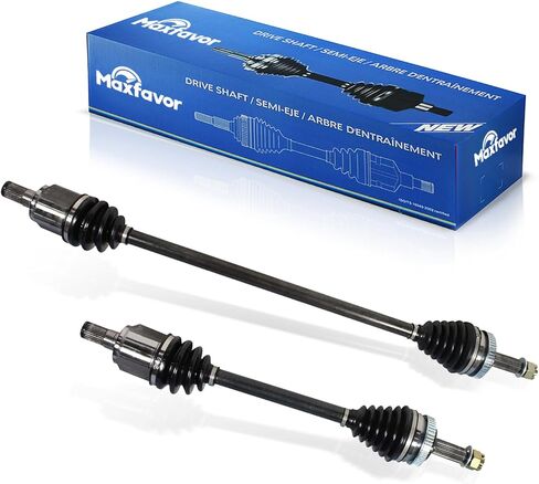 MAXFAVOR CV Axle Front fit for Hyundai Veloster 2012 2013 2014 2015 2016 2017, CV Axle Shaft Assembly 1.6L Automatic Dual Clutch Transmission Only in Saudi Arabia