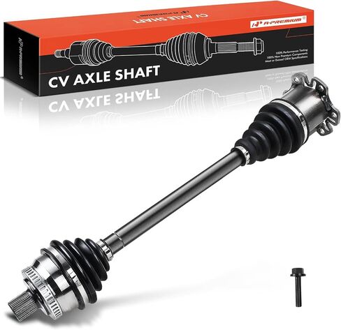 A-Premium CV Axle Shaft Assembly Compatible with Audi A4 Quattro 2005 2006 2007 2008 2009 L4 2.0L, Front Left Driver Side, Replace# 8E0407271BN, 8E0407451TX in Saudi Arabia
