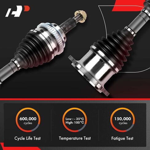 A-Premium CV Axle Shaft Assembly Compatible with Audi A4 Quattro 2005 2006 2007 2008 2009 L4 2.0L, Front Left Driver Side, Replace# 8E0407271BN, 8E0407451TX in Saudi Arabia