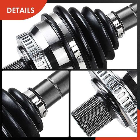 A-Premium CV Axle Shaft Assembly Compatible with Audi A4 Quattro 2005 2006 2007 2008 2009 L4 2.0L, Front Left Driver Side, Replace# 8E0407271BN, 8E0407451TX in Saudi Arabia