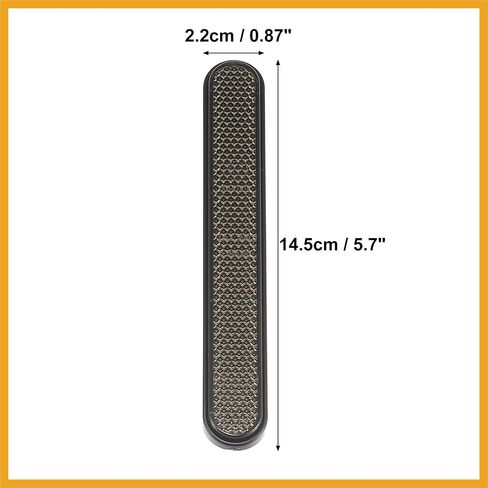 Front Lower Fork Reflector Sticker Rear Saddlebag Reflective Cover Universal Smoke 1 Pair Durable Material Replacement in Saudi Arabia