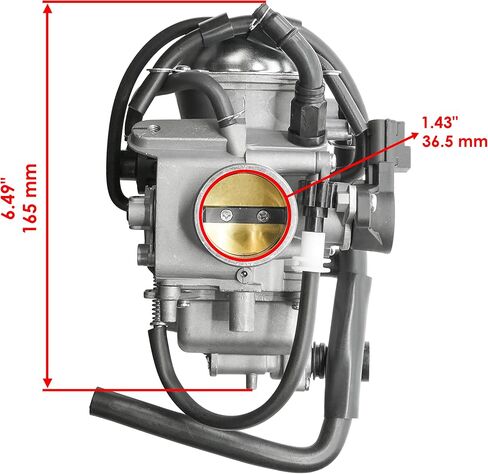 Caltric Carburetor Compatible With Honda Fourtrax Rancher AT 400 TRX400FA TRX400FGA 4x4 2004-2006 16100-HN7-013 in Saudi Arabia