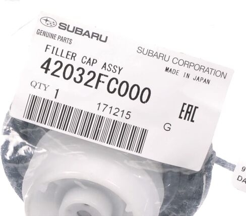 Subaru Gas Tank Fill Cap for 1995-2002 Subaru Forester Legacy Outback Impreza WRX - 42032FC000 - Genuine OEM in Saudi Arabia