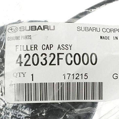 Subaru Gas Tank Fill Cap for 1995-2002 Subaru Forester Legacy Outback Impreza WRX - 42032FC000 - Genuine OEM in Saudi Arabia