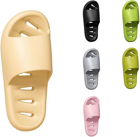 Shower Slippers for Women and Men,Non-Slip Bathroom Shoes Quick Drying, Pool Slides,Indoor Outdoor Sandals in Saudi Arabia