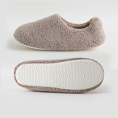 Women's Fuzzy Fleece Closed Back Warm Indoor Slipper House Slipper in Kuwait