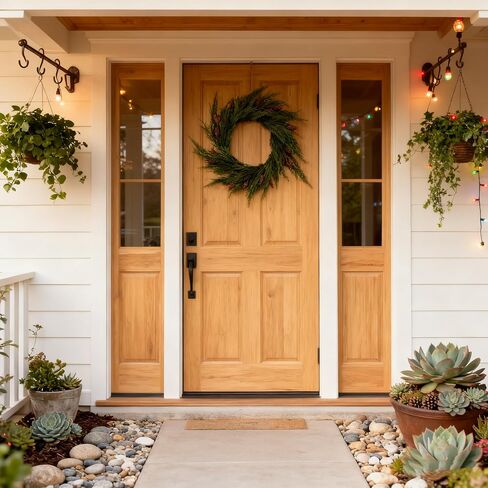 2pcs 24inch Artificial Dragon Cypress & Norfolk Pine Wreaths - Christmas Wreath, Norfolk Pine Wreaths, Cedar Wreath, Winter Wreath, Real Touch, Front Door, Indoor & Outdoor Christmas Decor in Saudi Arabia